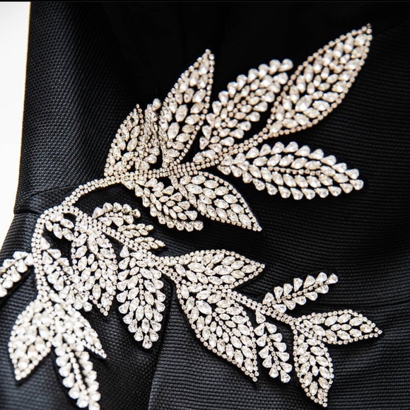 Frascara Gown! Worn once! Silver/Grey - Picture 3 of 4